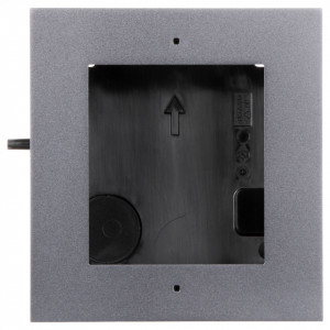 Rama montaj ingropat cu 1 modul HikVision DS-KD-ACF1(Plastic) pentru post exterior modular, panou din aluminiu si doza plastic, temperatura operare -40 grade C, include accesorii fixare, compatibila seria DS-KD8 - Img 3