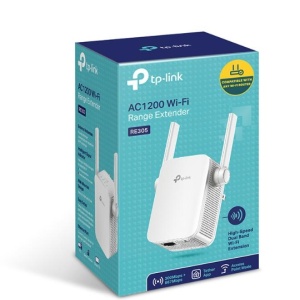 Range Extender WiFi AC1200 TP‑Link RE305, extinde semnalul Wi-Fi in zone cu acoperire slaba, viteze cumulate pana la 1,2Gbps, dual-band 2.4/5GHz, indicator semnal pentru pozitionare optima, compatibil cu orice router sau access point - Img 3