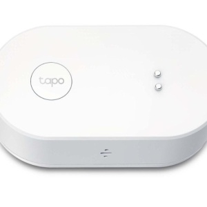 Senzor smart inundatie wireless TP-Link Tapo T300, detectie scurgeri apa cu 6 sonde, alarma sonora 90dB si luminoasa, notificari in aplicatie, protectie IP67, control prin Hub Tapo, instalare flexibila interior