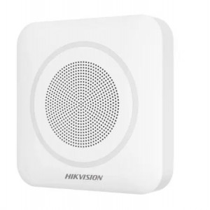 Sirena de interior wireless Hikvision AX PRO DS-PS1-II-WE(Red), comunicare bidirectionala (interfon), intensitate sonora 110 dB, 3 tipuri de alarma, configurare completa din aplicatie, indicator LED rosu, 868 MHz - Img 2