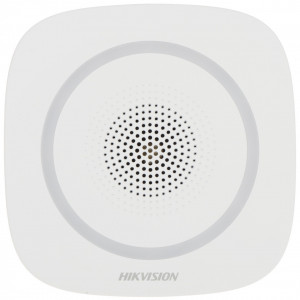Sirena de interior wireless HikVision DS-PSG-WI, comunicare bidirectionala 868MHz, criptare AES-128, volum reglabil, protectie IP54, 3 tipuri de alarme sonore, protectie antisabotaj, instalare facila la interior - Img 3
