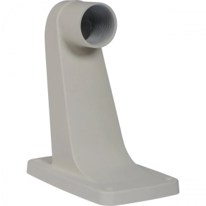 Suport de perete Hanwha Vision SBP-300WM1 pentru camere de supraveghere tip dome, fabricat din aluminiu rezistent, culoare alba, design ergonomic pentru gestionarea cablurilor, montaj stabil si durabil la exterior sau interior - Img 2