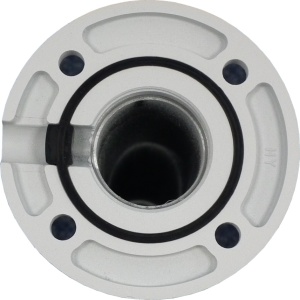 Suport de tavan tip pendul Hikvision DS-1662ZJ pentru camere PTZ, lungime brat 50cm, fabricat din aliaj de aluminiu, culoare Hikvision White, design robust pentru exterior si interior, ideal pentru montaj in spatii cu tavan inalt sau depozite - Img 6