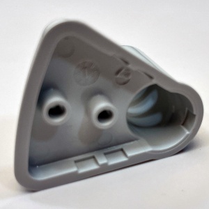 Suport montaj detector Hikvision DS-PDB-IN-Ceilingbracket, prindere pe tavan pentru senzori de interior, design anti-rasucire, permite cablare ascunsa, protectie back tamper, material rezistent, alb - Img 4