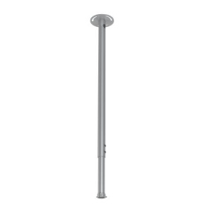 Suport perete extensibil pentru camera PTZ HikVision DS-1667ZJ-P, otel, culoare platinum gri, montaj durabil pentru instalare camere PTZ la distanta reglabila pe perete