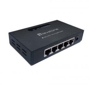 Switch Gigabit Level1 GEU-0523 Unmanaged, 5 porturi 10/100/1000Mbps, functie Loop Detection cu indicator LED, suport 9K Jumbo Frames, eficienta IEEE 802.3az, auto-MDI/MDIX, montaj desktop sau perete, fanless - Img 4
