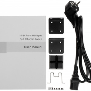 Switch PoE Managed Dahua PFS4218-16ET-190, 16 porturi Fast Ethernet, 2 porturi Gigabit Uplink, buget PoE 190W, port rosu 90W (Hi-PoE), tehnologie Long Distance 250m, PoE Watchdog, management Web - Img 2