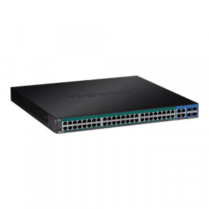 Switch Trendnet 52 porturi Gigabit Web Smart 48 x PoE+ 4 x Gigabit/SFP TPE-5240WS