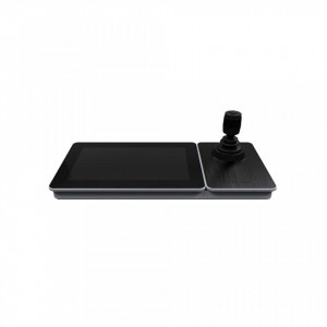 Tastatura de retea Hikvision DS-1600KI, sistem de operare Android, ecran tactil color, joystick 4 axe, control PTZ si management NVR/DVR, configurare flexibila prin retea, interfata intuitiva pentru monitorizare profesionala - Img 2