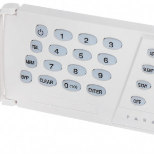 Tastatura LED Paradox K636, afisare 10 zone si 1 partitie, functie StayD, compatibila Spectra SP si Magellan, 1 intrare zona, 8 butoane actiune rapida, taste iluminate, certificare Grad 2 - Img 3