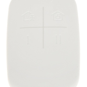 Telecomanda wireless HikVision DS-PKF1-WE, 4 butoane, functii armare stay/away si dezarmare, blocare/deblocare taste, tehnologie Tri-X 868MHz, configurabila din aplicatie, salt de frecventa anti-bruiaj, baterie inclusa, AX PRO - Img 2