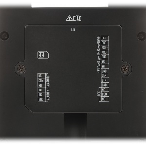 Terminal control acces Hikvision DS-K1T502DBWX-C Pro Series, functii videointerfon SIP, cititor card si PIN, IP65 si IK09, carcasa aliaj zinc, Wi-Fi, Bluetooth, port Wiegand si RS-485, slot card 256GB, Hik-Connect - Img 4
