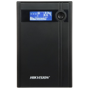 UPS back‑up HikVision DS‑UPS2000, AVR integrat pentru stabilizare tensiune, incarcare super rapida, gama larga intrare, protectie la suprasarcina, scurt‑circuit si supratensiuni, port USB pentru control remote si afisaj LCD pentru starea sistemului - Img 2