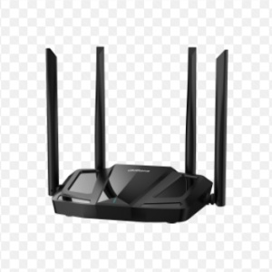 Wireless router Dahua AC12 AC1200, viteza 1.2 Gbps (300 Mbps@2.4GHz , 867 Mbps@5GHz), compatibil IEEE802.11 b/g/n/ac, Beamforming, MU‑MIMO bi‑directional, WPA/WPA2, Guest Wi‑Fi, control parental