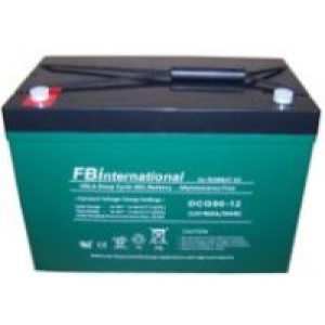 Acumulator Deep Cycle Rombat DCG90-12, tehnologie Gel, tensiune 12V, capacitate 90Ah (C20), rezistenta la descarcari profunde, terminale tip M6, ideal pentru sisteme fotovoltaice, UPS si ambarcatiuni