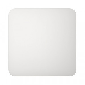 Buton frontal Ajax SoloButton (1-gang / 2-way) pentru LightSwitch, tactil/contactless, senzor apropiere 15mm, culoare alba(White), compatibil cu releu LightCore simplu sau cap-scara, design premium