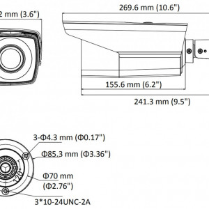 Camera HikVision 2MP Ultra-low DS-2CE16D8T-AIT3ZF - Img 6