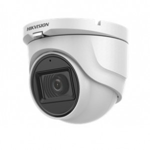 Camera supraveghere analogica HikVision Turret 2MP DS-2CE76D0T-ITMF(2.8mm)(C), EXIR 2.0, IR 30m, 4 in 1 TVI/AHD/CVI/CVBS, Turbo HD, protectie IP67, carcasa metalica, senzor 2 Megapixel, instalare exterior/interior