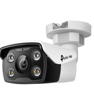 Camera supraveghere exterior VIGI C340 (2.8 mm), 4MP Super HD cu Full-Color 24 h, clasificare persoane si vehicule, detectie smart, tehnologie imbunatatire video, aparare activa si audio bidirectional, IP67 si H.265+