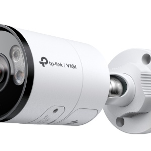 Camera supraveghere exterior VIGI TP-Link bullet 8MP Insight S385 (2.8 mm), 4K Ultra HD cu imagine Full‑Color 24 h, clasificare persoane si vehicule, detectie smart, audio bidirectional cu aparare activa, IP67 rezistenta, H.265+, PoE/12V - Img 3