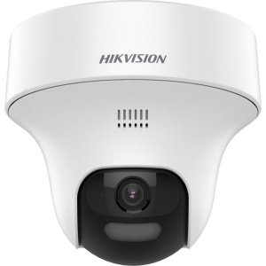 Camera supraveghere interior/exterior Hikvision 5MP DS-2CE70K0T-PTLTS 3K Smart Hybrid Light, IR 25m, lumina alba 20m, audio bidirectional prin coaxial, microfon si difuzor incorporate, functie PT, lentila 2.8mm, IP67