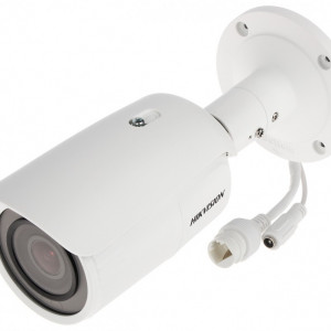 Camera supraveghere IP HikVision Bullet 2MP DS-2CD1623G0-IZ(2.8-12mm), IR 30m EXIR 2.0, compresie H.265+, slot card microSD pana la 256GB, protectie IP67, DWDR, alimentare PoE, carcasa metalica, ONVIF