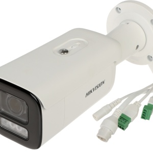 Camera supraveghere IP HikVision Bullet 4MP DS-2CD2647G2HT-LIZS(2.8-12mm)(eF), ColorVu, Smart Hybrid Light, lentila varifocala motorizata, AcuSense, WDR 130dB, protectie IP67 si IK10 antivandal, compresie H.265+, alimentare PoE - Img 2
