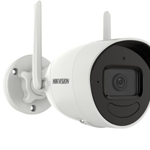 Camera supraveghere IP HikVision Bullet 4MP DS-2CV2041G2-IDW(2.8mm)(W), Wi-Fi, audio bidirectional (microfon si difuzor), IR 30m, slot card pana la 512GB, protectie IP66, EXIR 2.0, compresie H.265, monitorizare prin Hik-Connect - Img 3