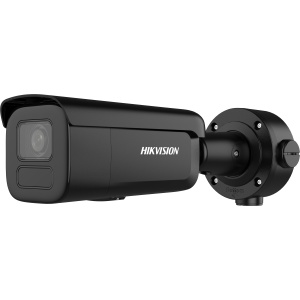 Camera supraveghere IP HikVision bullet 6MP DS-2CD2666G2HT-IZS(2.8‑12mm)(Black) Darkfighter, detectie inteligenta persoane si vehicule, varifocal motor, true WDR 120dB, H.265+, IP67, IK10