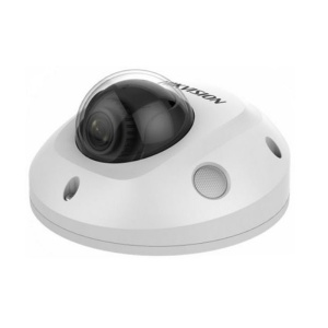 Camera supraveghere IP HikVision dome 2MP DS‑2XM6726G1‑ID(2mm) WDR 120 dB, lentila fixa 2 mm, imagini clare zi/noapte, rezistenta la apa si praf IP67, antivandal IK10, compresie eficienta, potrivita pentru vehicule si medii mobile - Img 2