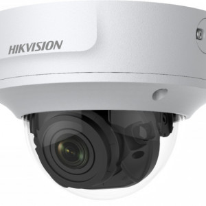 Camera supraveghere IP HikVision dome 2MP DS-2CD2726G1-IZS(2.8-12mm) AcuSense, varifocala motorizata 2.8-12mm, DarkFighter, WDR 120dB, H.265+, clasificare om/vehicul, audio/alarma, IR 30m, IP67, IK10 metalica, slot card SD
