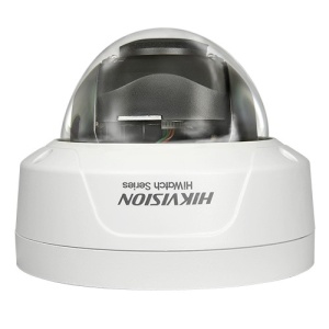 Camera supraveghere IP HikVision dome 2MP HWI-D120HA(2.8mm), HiWatch, detectie om/vehicul MD 2.0, H.265+, IR 30m, Digital WDR, protectie IP67 si IK10 antivandal, microfon integrat, alimentare PoE, carcasa metalica - Img 2