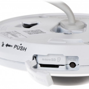 Camera supraveghere IP HikVision Fisheye 5MP DS-2CD2955FWD-IS(1.05mm), vedere panoramica 180 grade, audio si alarma, WDR 120dB, compresie H.265+, distanta IR 8m, slot card microSD, analiza video inteligenta, design compact - Img 2