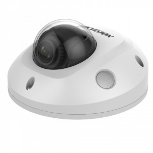Camera supraveghere IP HikVision Mini Dome 4MP DS-2CD2543G0-I(2.8mm), Wi-Fi, microfon incorporat, interfata alarma si audio, WDR 120dB, IR 30m, compresie H.265+, protectie IP67 si IK08 antivandal, slot card microSD - Img 2