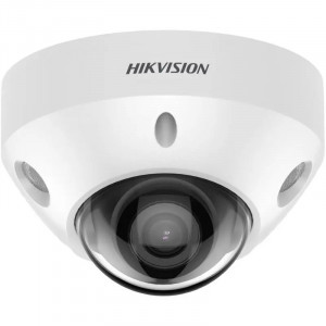 Camera supraveghere IP Hikvision Mini Dome 4MP DS-2CD2547G2-LS(2.8mm)(C), tehnologie ColorVu imagini color 24/7, AcuSense, interfata audio si alarma, WDR 130dB, protectie IP67 si IK08, compresie H.265+, slot card