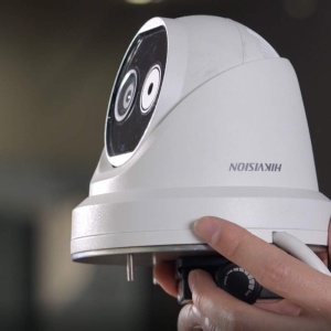 Camera supraveghere IP HikVision Thermal Dome DS-2TD1217-2/QA(2.0mm), Bi-spectrum, rezolutie termica 160x120, optica 2MP, masurare temperatura -20°C la 150°C, detectie foc, analiza video, alarma audio-vizuala, WDR 120dB, protectie IP66, PoE - Img 4