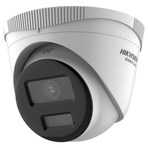 Camera supraveghere IP HikVision turret 2MP HWI-T229HA(2.8mm), HiWatch ColorVu, imagini color 24/7, detectie om/vehicul MD 2.0, H.265+, lumina alba 30m, WDR, protectie IP67, microfon integrat - Img 2