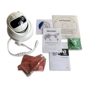 Camera supraveghere IP HikVision turret 4MP DS-2CD2345G0P-I(1.68mm), Super Wide Angle 180 grade, WDR 120dB, tehnologie H.265+, corectie distorsiune imagine, constructie metalica robusta, vizibilitate nocturna IR - Img 6
