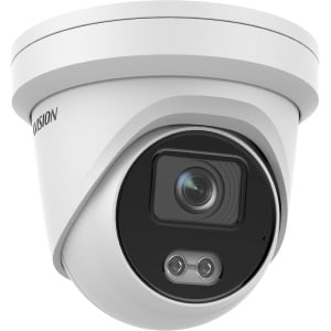 Camera Supraveghere IP HikVision turret 4MP DS-2CD2347G2-LU(2.8mm)(C), (2K), Microfon incorporat, Tehnologie AcuSense (Deep Learning), WDR 130dB, Color 24/7, IP67 exterior, carcasa metalica - Img 2