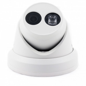 Camera supraveghere IP HikVision Turret 8MP DS-2CD2383G0-I(2.8mm), rezolutie 4K, microfon incorporat, tehnologie WDR 120dB, compresie H.265+, iluminare IR 30m, protectie IP66, carcasa metalica, suporta card microSD