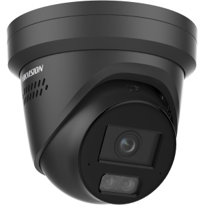 Camera supraveghere IP HikVision turret 8MP DS-2CD2387G3-LIS2UY/SL(4mm)(Black), tehnologie ColorVu si Smart Hybrid Light, protectie anti-coroziune NEMA4X, audio bidirectional, alarma luminoasa si sonora, clasificare om/vehicul - Img 2