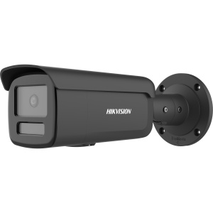 Camera supraveghere IP Hikvision turret 8MP DS-2CD2T86G2H-4I(4mm)(eF)(BLACK), DarkFighter, 120dB WDR, H.265+, clasificare persoane/vehicule, IP67, imagini clare low-light