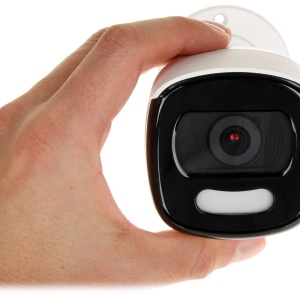 Camera supraveghere Turbo HD Hikvision Bullet 2MP DS-2CE12DFT-F(3.6mm), tehnologie ColorVu, imagini color 24/7, lumina alba 40m, WDR real 130dB, 4 in 1 (TVI/AHD/CVI/CVBS), protectie exterior IP67, carcasa metalica - Img 4