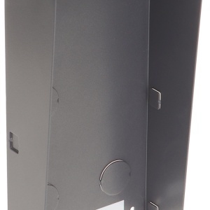Carcasa interfon HikVision pentru 2 module DS-KABD8003-RS2/S, material otel inoxidabil, montaj aparent, compatibil cu post exterior modular DS-KD8003-IME1/IME2, design ergonomic, accesoriu interfonie profesionala - Img 2