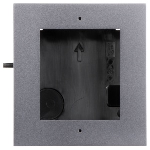 Carcasa interfon montaj ingropat HikVision DS-KD-ACF1/S, rama modulara pentru 1 modul, material otel inoxidabil de inalta calitate, include doza incastrabila, suruburi capac si accesorii necesare instalarii - Img 3