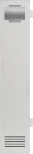 Carcasa metalica DVR/NVR Pulsar AWO530W, montaj vertical, conforma GDPR, dimensiuni 532x651x121mm, inchidere cu 2 yale (coduri diferite), senzor tamper (capac/perete), protectie IP20, culoare alba, otel 1mm - Img 5