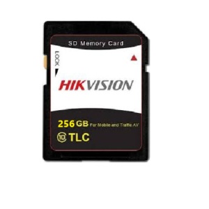 Card memorie SD HikVision AE‑MW3SD1 TLC 256GB optimizat pentru inregistrare video continua, compatibil camere supraveghere, citire/scriere stabila peste 1000 cicluri, temperatura operare 0‑70°C, capacitate 256GB