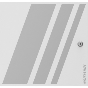 Chassis pentru control acces Hikvision DS-K2M002X-E, suporta 2 module de acces, alimentare 100W pentru 4 usi, DIN rails pentru montaj, compatibil cu toate accesoriile modulelor