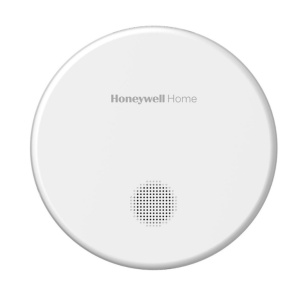 Detector de fum Honeywell Home R200S-2, IP20, 85 dB, senzor optic, montaj perete/tavan, baterie inclusa cu durata 10 ani, memorie alarma 48h, buton test, indicator LED, diametru 116 mm, culoare alb