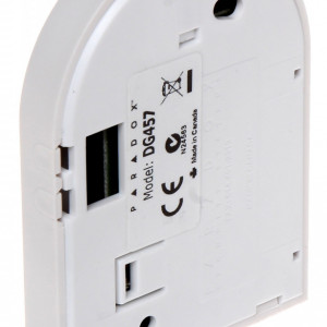 Detector de geam spart Paradox Glasstrek DG457, detectie 9m, 90 grade, analiza audio si infrasonica, 7 filtre digitale, sensibilitate reglabila, mod operare releu sau Combus EVO, imunitate RFI/EMI, certificat Grad 2 - Img 2
